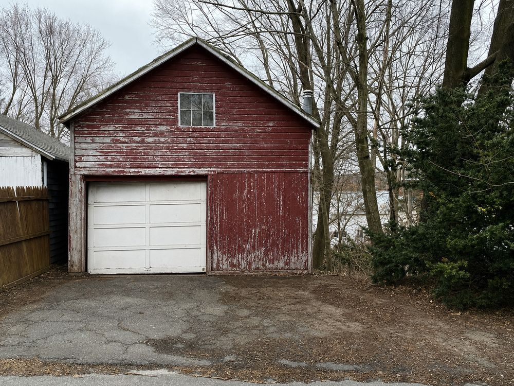 The same property cleared and swept after junk removal